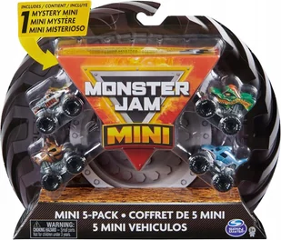Monster Jam 5x MINI MONSTER TRUCK ZABAWKA DLA CHŁOPCÓW SAMOCHÓD PREZENT - Zabawki zdalnie sterowane - miniaturka - grafika 1
