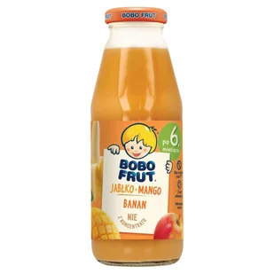 Bobo Frut Nektar owocowy jabłko mango banan po 6. miesiącu 300 ml - Soki i herbatki dla dzieci - miniaturka - grafika 1