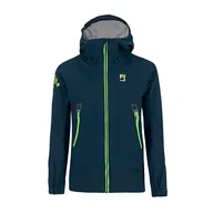 Kurtki męskie - KARPOS 2501035-073 STORM EVO JACKET Kurtka Mężczyźni MIDNIGHT/GREEN FLASH Rozmiar XL - miniaturka - grafika 1