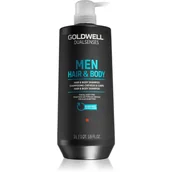 Szampony dla mężczyzn - Goldwell Złota Well dualsenses Men Hair & Body Shampoo 1000 ML oczyszczania orzeźwiającym do włosów i ciała 4021609026556 - miniaturka - grafika 1
