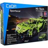 Zabawki konstrukcyjne - CaDA Klocki Auto wyścigowe Lamborghini RC 453 elem zdalnie sterowany 11330  11330-uniw - miniaturka - grafika 1