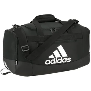 adidas Defender 4 mała torba sportowa, czarna/biała, 29,8 cm x 52 cm x 28 cm, mała torba sportowa Defender 4 - Torby sportowe - miniaturka - grafika 1