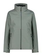 Kurtki i kamizelki sportowe damskie - CMP Kurtka funkcyjna 3w1 w kolorze zielonym - miniaturka - grafika 1