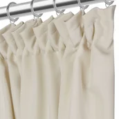 Zasłony - Zasłona na taśmie 140x175 cm Viva jasno-beżowa Spod Igły i Nitki - miniaturka - grafika 1