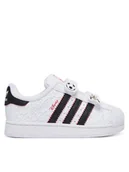 Buty dla chłopców - adidas Sneakersy Disney Superstar Ii Comfort Closure IH1744 Biały - miniaturka - grafika 1