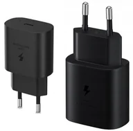 Ładowarki do telefonów - 100% ORYGINALNA SUPER SZYBKA ŁADOWARKA SAMSUNG SUPER FAST 25W TA800 CZARNA - miniaturka - grafika 1