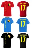 Koszulki sportowe męskie - Koszulka BELGIA Charles DE KETELAERE 17 jr - miniaturka - grafika 1