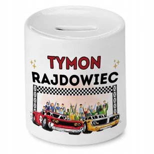 Skarbonka 330 ml Dla Tymona Syna Dziecka Prezent z Nadrukiem ze Zdjęciem + Opakowanie na prezent (wzór 04) - Skarbonki - miniaturka - grafika 1