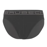 Majtki męskie - Slipy Męskie Comfort Cotton Ciemnoszary M - miniaturka - grafika 1