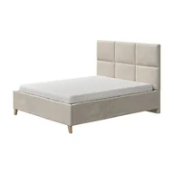 Łóżka - Łóżko RIFF NEW CONCEPT tapicerowane : Rozmiar - 180x200, Tkanina - Grupa II, Pojemnik  - Z pojemnikiem, Nogi - Metalowa srebrna, Grubość ramy - 7 cm - miniaturka - grafika 1