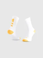 Skarpetki i podkolanówki sportowe - 4F Skarpetki do biegania za kostkę damskie - białe 35-38 - miniaturka - grafika 1