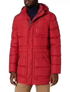 Geox M NETTUNO męska kurtka puchowa, czerwony (red dahlia), 48 - Kurtki męskie - miniaturka - grafika 1
