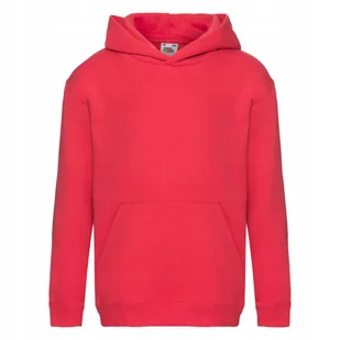 Bluza Dziecięca Z Kapturem Hooded Sweat Czerwony r. 14-15(164) - Bluzy dla dziewczynek - miniaturka - grafika 1
