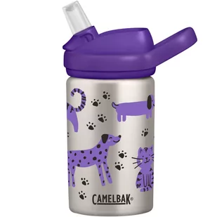 Camelbak Butelka Camelbak Eddy+ Kids Stainless 400 ml Pies i Kot C2305/103040/UNI - Shakery i bidony sportowe - miniaturka - grafika 3