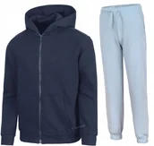 Dresy męskie - 4F OCIEPLANY DZIEWCZÄCY DRES KOMPLET BLUZA SPODNIE / rozm 152 - miniaturka - grafika 1