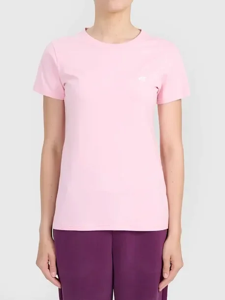 Koszulka Damska 4f T-shirt Sportowy Bawełniany Treningowy S F3306 Ss26