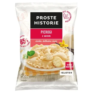 Iglotex - Pierogi z serem - Dania mrożone - miniaturka - grafika 1