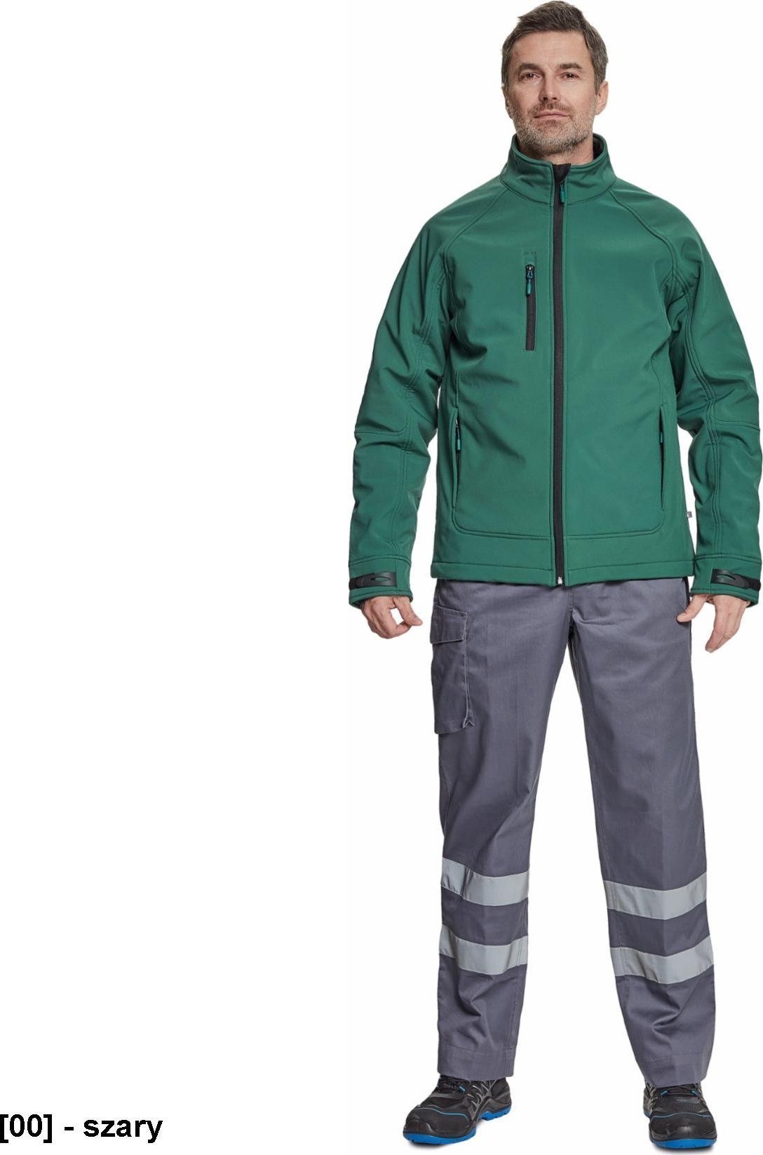 CERVA CHITRA SOFTSHELL - kurtka - czarny 4XL