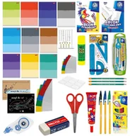 Zeszyty szkolne - Komplet zeszytów tematycznych+ wyprawka szkolna - miniaturka - grafika 1
