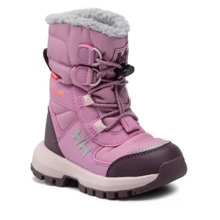Helly Hansen Śniegowce Jk Silverton Boot Ht 117-59.067 Pink Ash/Wild Rose - Śniegowce damskie - miniaturka - grafika 1