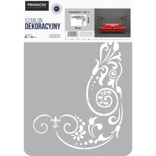 Primacol Szablon dekoracyjny XXL nr 17 Ornament Decorative - Szablony malarskie - miniaturka - grafika 1