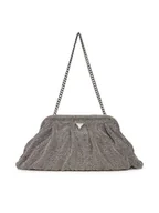 Torebki damskie - Guess Torebka Zalina Mini HWRY93 50710 Srebrny - miniaturka - grafika 1