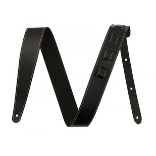 Fender 099-0642-106 2&quot; Essentials Leather Strap BL pas do gitary - Inne akcesoria gitarowe - miniaturka - grafika 1