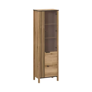 Witryna 1D1W Helix Mebel Bos Dąb Evok - Witryny - miniaturka - grafika 1