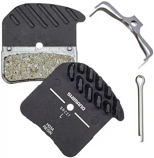 Shimano Shimano H03A Ice-Tech Klocki hamulcowe organic 2020 Klocki do hamulców tarczowych Y-1XM98020 - Części rowerowe - miniaturka - grafika 1