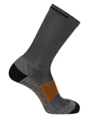 Skarpetki męskie - SALOMON Skarpety funkcyjne "Aero Crew" w kolorze antracytowym - miniaturka - grafika 1