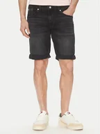 Spodenki męskie - Tommy Jeans Szorty jeansowe Ronnie DM0DM20945 Czarny Regular Fit - miniaturka - grafika 1