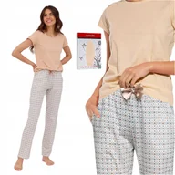 Piżamy damskie - Piżama damska CORNETTE 797/414 Bonnie L 40 - miniaturka - grafika 1