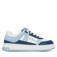 Buty dla chłopców - Sneakersy Calvin Klein Jeans Low Cut Lace-Up Sneaker V3X9-82091-1355 M Niebieski - miniaturka - grafika 1