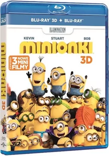 FILMOSTRADA Minionki Blu-ray 3D+2D) Płyta DVD) - Pozostałe filmy DVD - miniaturka - grafika 1