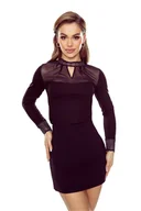 Bluzki damskie - Bluzka Krystiana Eldar czarny XL - miniaturka - grafika 1