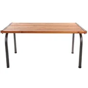 Stoły ogrodowe - Stół PATIO Park Lux Brązowy - miniaturka - grafika 1