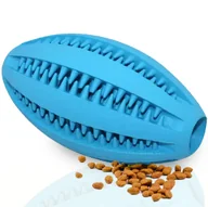 Zabawki dla psów - PIŁKA DLA PSA ZABAWKA NA PRZYSMAKI GUMOWA GRYZAK - miniaturka - grafika 1