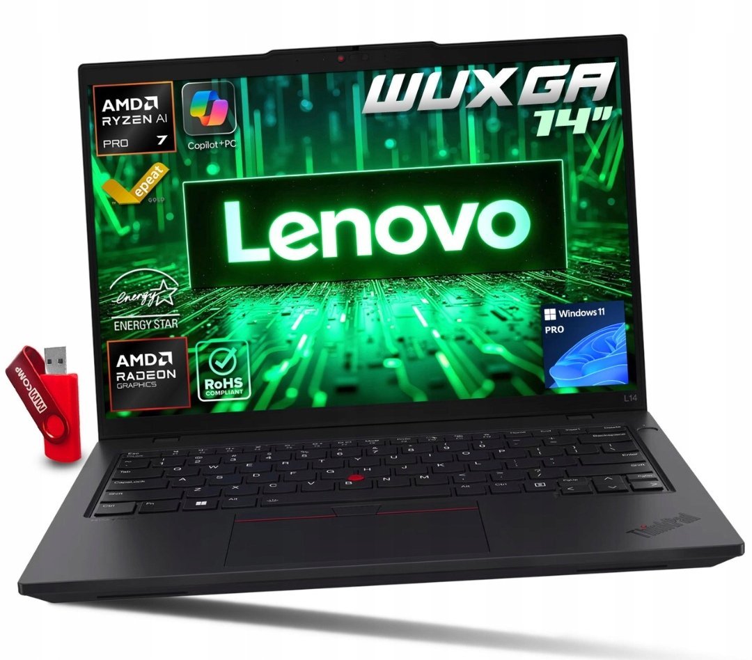 Lenovo ThinkPad L14 G6 / Ryzen AI 7 / 32GB / 512GB 21SECTO1WWC6-32GB-512GB