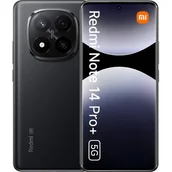 Telefony komórkowe - XIAOMi Redmi Note 14 Pro+ 5G 12/512GB Czarny - miniaturka - grafika 1