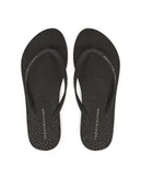 Klapki i japonki damskie - Tommy Hilfiger Japonki Hilfiger Strap Beach Sandal FW0FW08736 Czarny - miniaturka - grafika 1