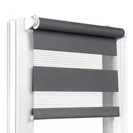 Rolety - Roletka mini KLIK DN 07 - 48 x 150 cm, ciemnoszara - miniaturka - grafika 1