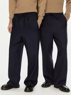 Spodnie sportowe męskie - AMI PARIS Spodnie dresowe UTR212.WV0018 Granatowy Regular Fit - miniaturka - grafika 1