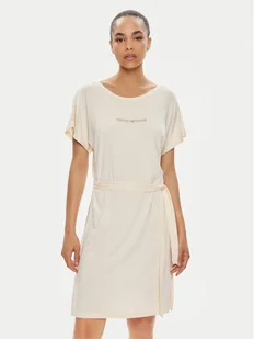 Emporio Armani Sukienka codzienna 262728 4R314 00856 Écru Regular Fit - Sukienki - miniaturka - grafika 1