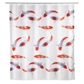 Zasłony prysznicowe - Zasłonka prysznicowa Wenko Nagoya - miniaturka - grafika 1