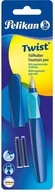 Pióra wieczne - Pióro wieczne Twist Deep Blue + 2 naboje - miniaturka - grafika 1