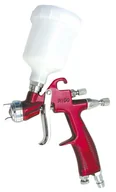 Pistolety malarskie - Adler MA-R100LVLP-MINI/0.8 pistolet lakierniczy z górnym zbiornikiem 120ml 0,8 mm 3,5 bar LVLP w kartonie - miniaturka - grafika 1
