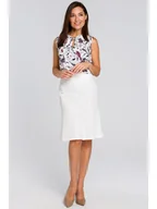 Bluzki damskie - Stylove Bluzka w kolorze biało-fioletowym - miniaturka - grafika 1