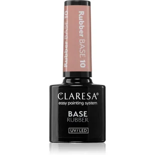 Claresa Rubber base Baza kauczukowa do paznokci 10 5ml - Lakiery hybrydowe - miniaturka - grafika 1