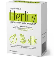 Suplementy naturalne - Supliiv Herliiv WŁOSY SKÓRA PAZNOKCIE 60 kapsułek B080-435FE - miniaturka - grafika 1
