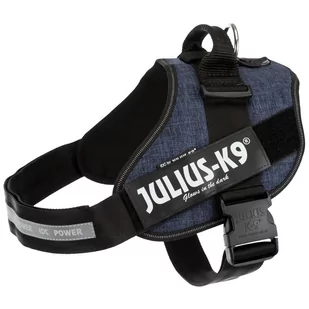 Trixie Julius K9 Uprząż dla psa IDC, rozmiar 3, jeans, 14875 - Szelki dla psów - miniaturka - grafika 1